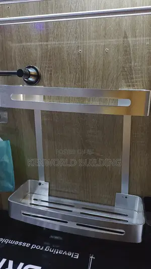 Antirust Bathroom Straight Shelve