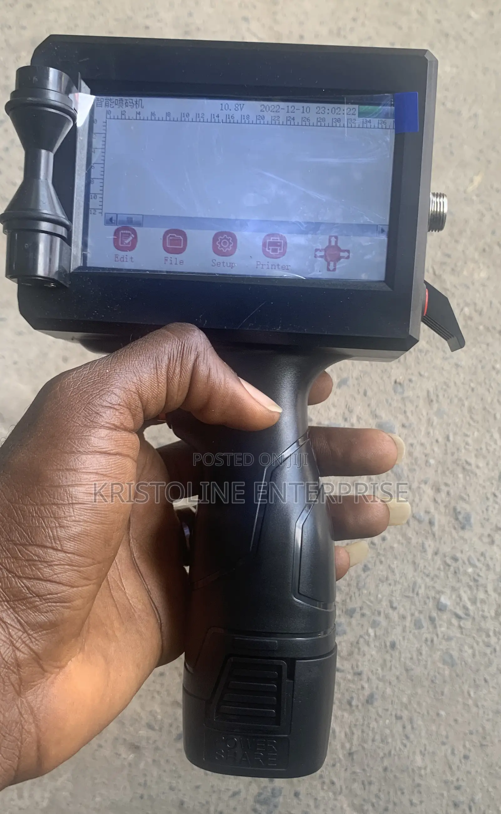 Rechargeable Handheld Intelligent Printer