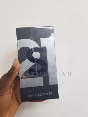 New Samsung Galaxy S21 Ultra 5G 128 GB Black