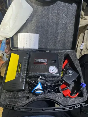Emergency Automobile Jump Starter/Compressor