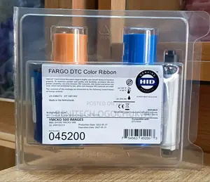 Fargo Dtc Color Ribbon Ymcko 500 Images Genuine Hid Products