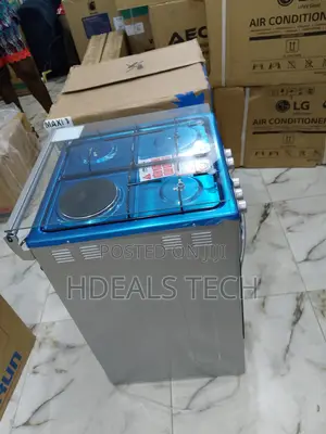 3 + 1 Electric Burner Gas Cooker - Maxi Brand 