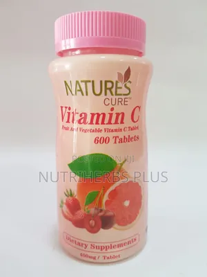 Nature's Cure Vitamin C 600 Tablets