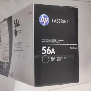 HP 56A Black Original Laserjet Toner Cartridge - (CF256A)