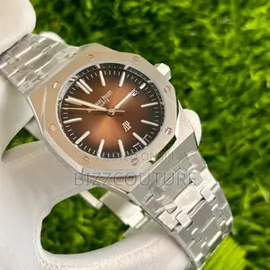 Original Audemars Piquet Silver Geneve Silver Chain Watch