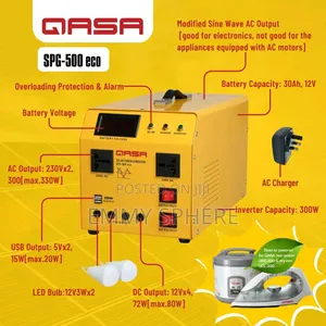Qasa Solar Power Generator
