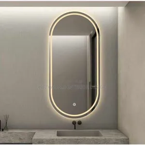 LED Wall Mirror With Light .
