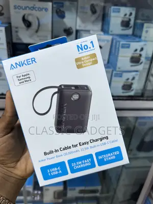 Anker Portable 22.5W High-Speed 20,000mah Power Bank