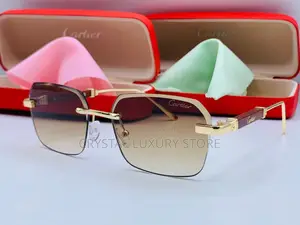 Cartier Quality Luxury Unisex Glasses