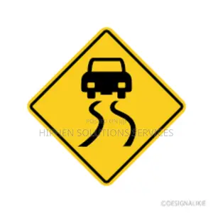 Wet Floor Warning Sign - Slippery
