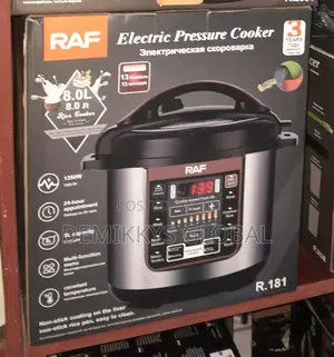 Raf Electric Pressure Cooker 8l