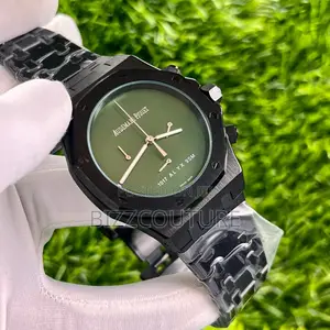 Original Audemars Piquet 1017 Al Yx 9sm Black Chain Watch
