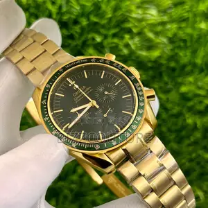 Original Omega Chronograph Gold Chain Watch Is Available Now