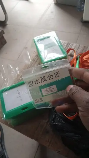 Transparent ID Card Holder by 50pcs