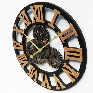 Numeric Wall Round Clock