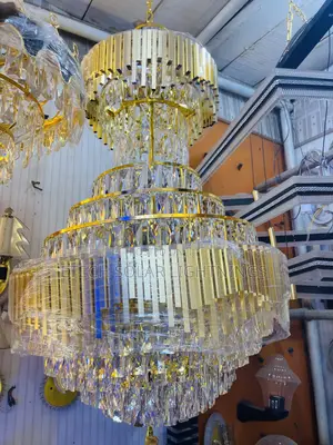 800mm Modern Staircase Duplex Crystal Chandelier Light