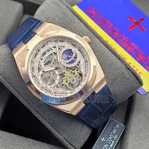 Original Vacheron Constantin Mechanical Blue Leather Watch