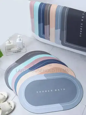 Absorbent Bathroom Door Mat