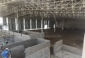Heavy Steel Works, Steel Roofing, Factory Construction