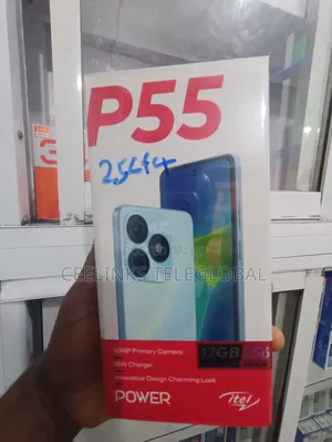 New Itel P55 256 GB Black