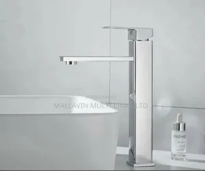 Basin Mixer Cold and Hot Water Tap Bathroom Faucet Long