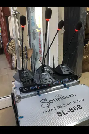 SOUNDLAB 4in1 Professional Wireless Conference Mic SL-866