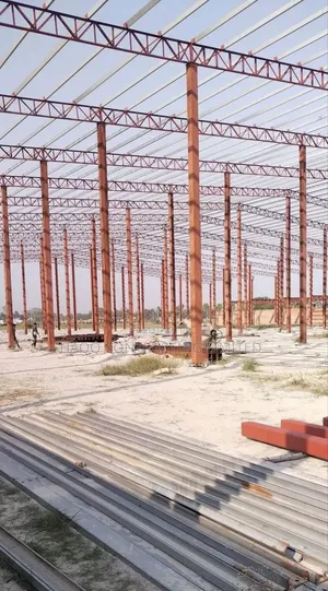Factory Steel Structure Construction and Roofing; We Deliver