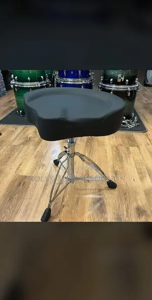 Professional Drum Seat for Drummers. Heavy Duty Drum Throne