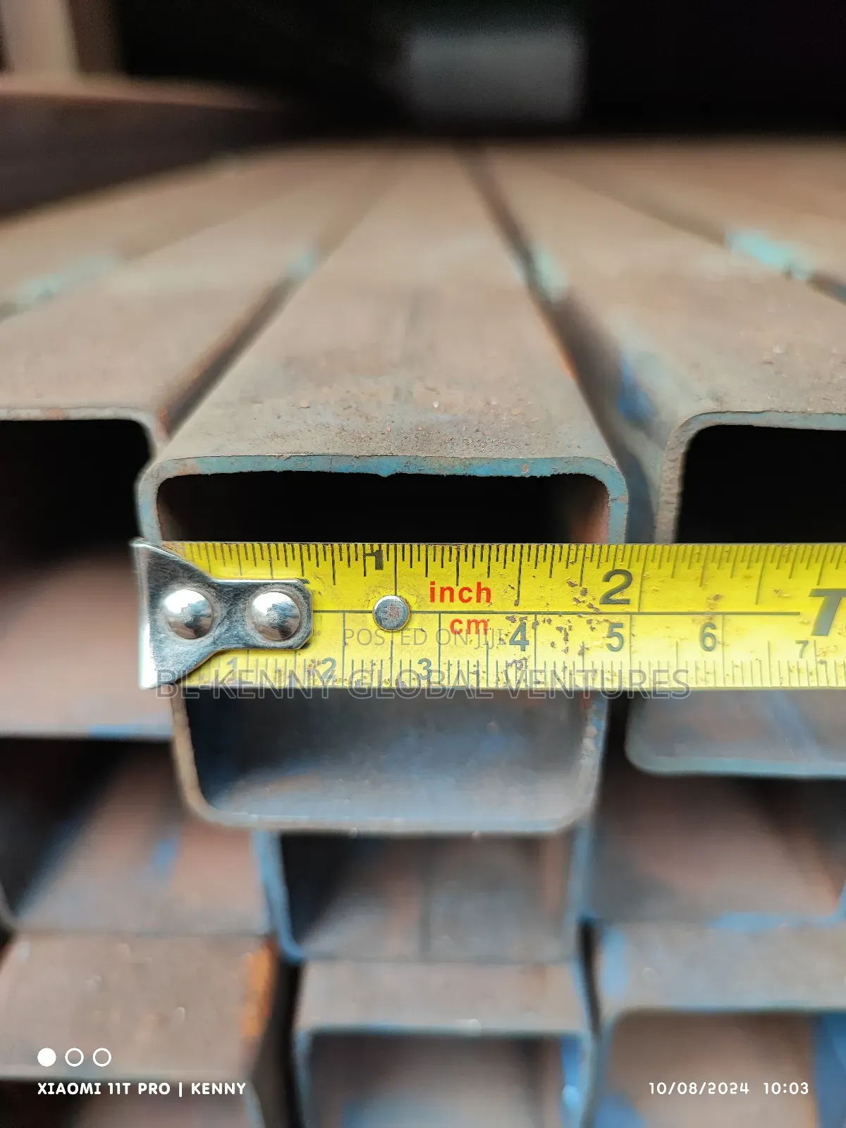 50x50x2mm Square Pipe ( Full 2x2)