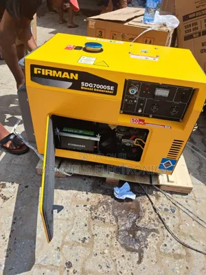 《》6.5kva Firman Diesel Soundproof Generator Model Sdg7000se