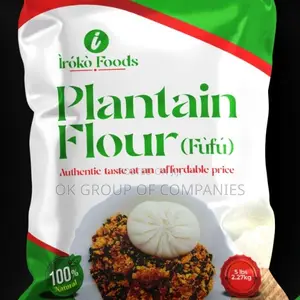 Ripe and Unripe Plantain Flour Packaging Printing in Lagos