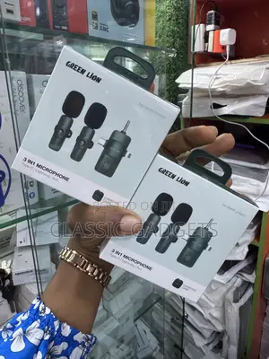 Green Lion 3 IN 1 Microphone Type-C / Lightning / Aux