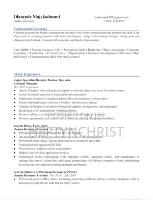 Administrative Assistant