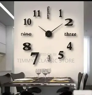 Attractive 3d Wall Clock