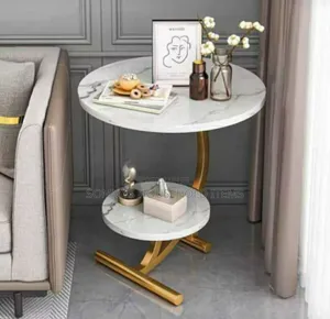 2layers C-Shaped Coffee Side Table