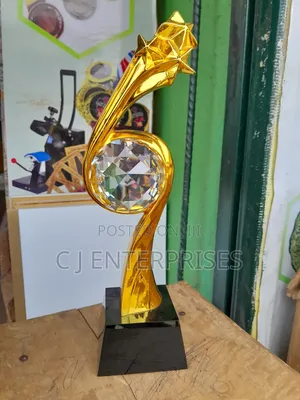Trophy Award Plaque E890
