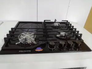 Original Polystar Inbuilt Gas Cooker 3 Gas + 1 Electric