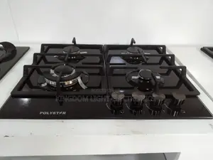 Original Polystar Inbuilt Gas Cooker 4 Burner Set