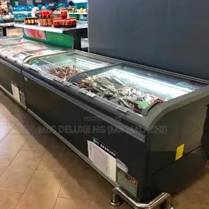 (6ft)-23•c Industrial Supermarket Island Freezer Displayunit