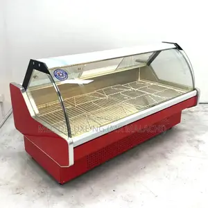 7ft Industrial Supermarket Meat Display/Meat Chiller Showcas
