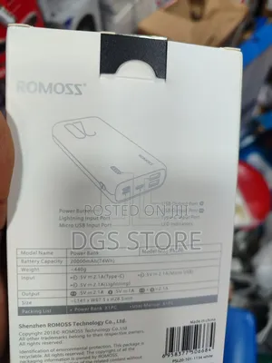 Romoss Simple 20 20,000mah Power Bank