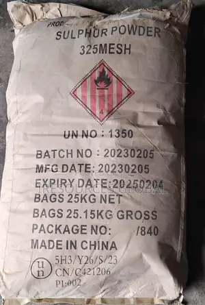 Sulphur Powder 325 Mesh
