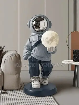 Home Decor Large Astronaut Decoration Human Floor Lamp