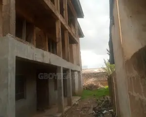 For Lease: An Uncompleted Two-story Building