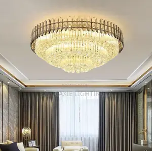 Nordic Luxury Crystal Gold Ceiling Chandelier