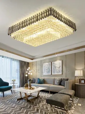 Nordic Luxury Crystal Gold Chandelier