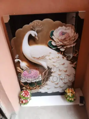 Glass Acrylic Decorative Design Wall Frame 80cmx120cm