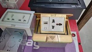 13amps Floor Socket With Telephone Socket for Offices/ Bars