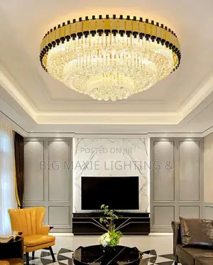New Luxury Modern Style Crystal Living Room Chandelier