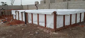 Wooden Tarpaulin Fish Pond ( With Anti Termite?
